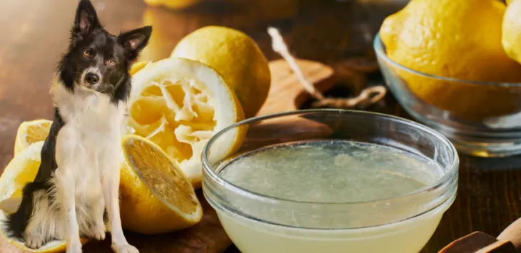 Czy psy mogą pić sok z cytryny?
