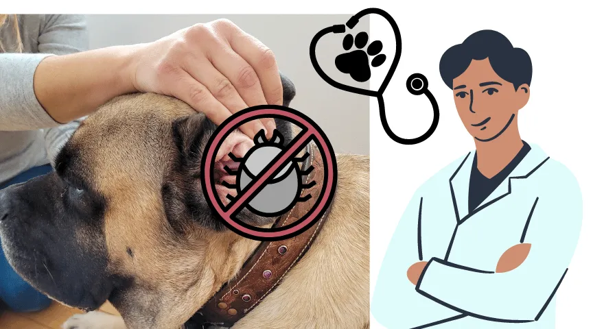 Roztocze ucha psa' title='Roztocze uszu psa: jak wyglądają