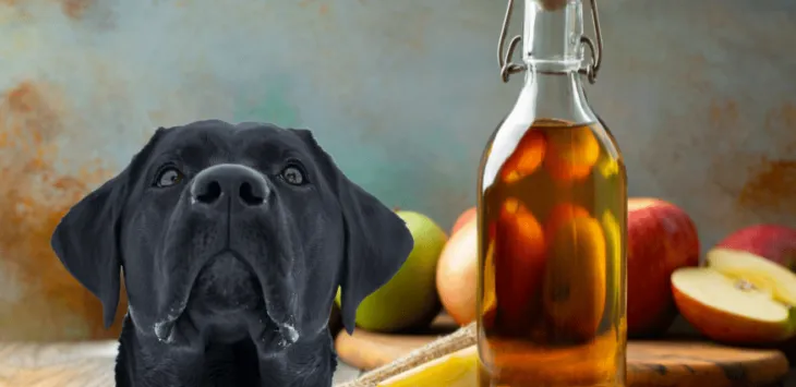 האם כלבים יכולים לאכול חומץ?