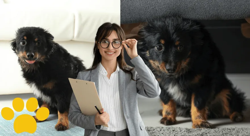 Merkkejä, että koirasi on stressaantunut