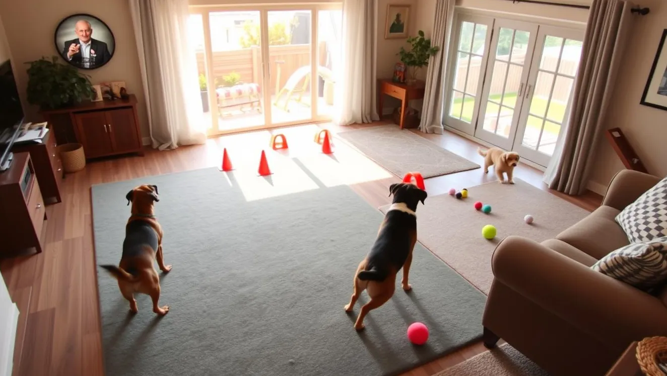strefy szkolenia psów
