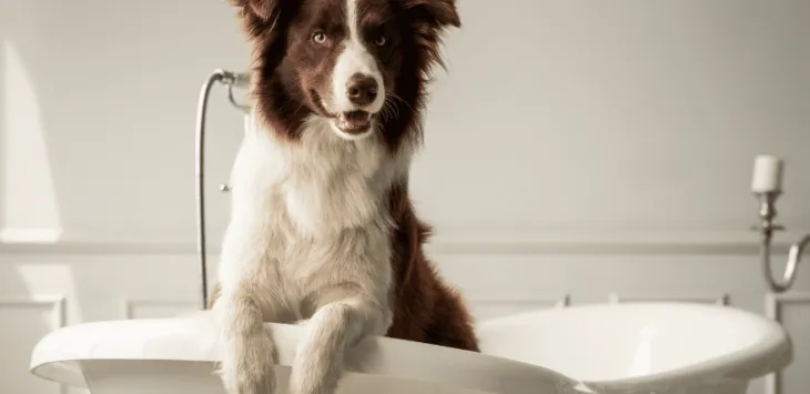 Varför gömmer sig hundar i badrummet?