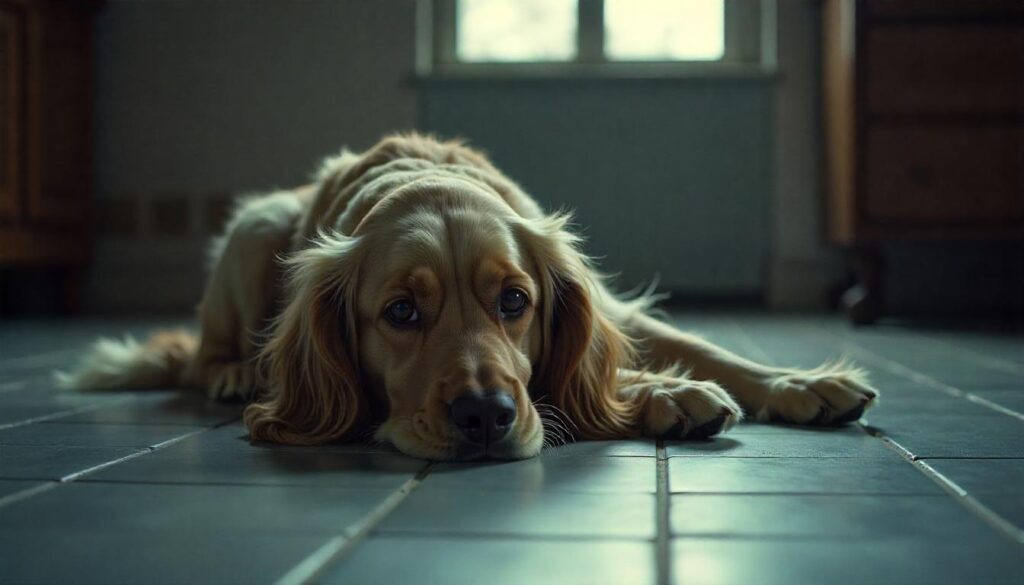 why is my Cocker Spaniel crying at night